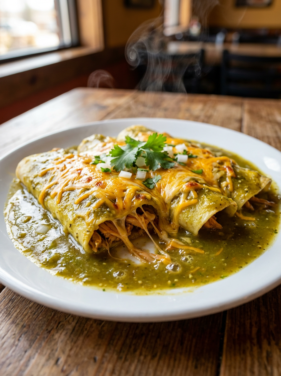 
                    Shredz Stacked Enchiladas
                  